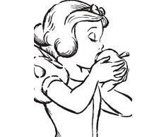 Komar Disney Wandbild Von fotomural, Negro, Blanco, 50 x 70 cm