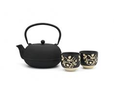 Bredemeijer Teaset Sichuan 1,0l Cast Iron + 2 Pots 153013 Teteras, Multicolor, Ãnico