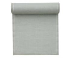 MYdrap servilletas cóctel y Posavasos de Tela/Lino Rollo de servilletas, Tela, Vert Eau, 11 x 11 cm