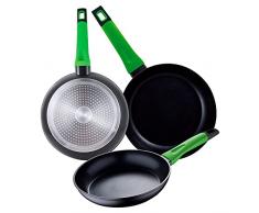 Set 3 Sartenes antiadherentes San Ignacio en aluminio forjado