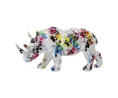Figura Decorativa de la Marca DKD Home Decor Resina Rinoceronte (33.5 x 14.5 x 17.5 cm) (Referencia: S3019592)