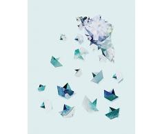 Komar Wandbild Von Mindset | Poster, Bild, Wohnzimmer, Schlafzimmer, Dekoration, Kunstdruck | ohne Rahmen | P091-40x50 fotomural, carbÃ³n