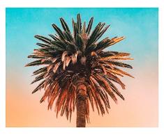 Komar Wandbild Von Palm Tree | Poster, Bild, Wohnzimmer, Schlafzimmer, Dekoration, Kunstdruck | ohne Rahmen | P051-50x40 fotomural, carbÃ³n