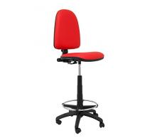 Piqueras Y Crespo (PIQU7) Taburete Ayna similpiel Rojo Escalera, Talla unica