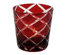 Edzard Taza DIO rubà Set de 6 H 8 cm Vasos de Agua y de Whisky, Multicolor, Ãnico
