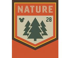 Komar Disney Wandbild Von fotomural, carbÃ³n, 40 x 50 cm