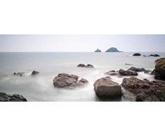 Legendarte Mirada al Océano Impresión Digital sobre Lienzo, cm. 30x90