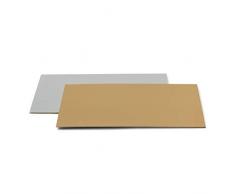 Decora 0932517 TAPETES ACOPLADOS ORO/PLATA37X50CM