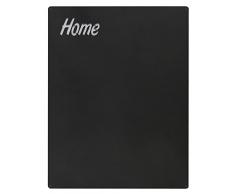 KalaMitica Pizarra Magnética Home de Acero, 74X57X0,12 cm, Antracita