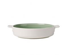 Villeroy & Boch Clever Cooking Green Fuente Horno, Porcelana Premium, Verde, 24 cm