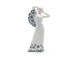 Nadal Figura Decorativa Natural, Resina, Multicolor, 4.50x5.00x14.00 cm