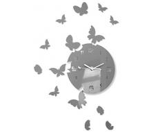 FLEXISTYLE Reloj de Pared, Gris, 30 cm