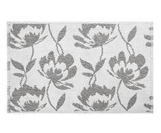 Spirella colección Blossom, Alfombrilla de Ducha 50 x 80,100% Algodón,Gris, 80 x 50 cm
