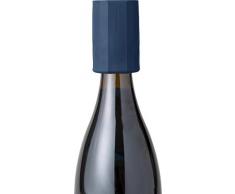 RABBIT TapÃ³n para Botella de Vino y Cortador de Papel de Aluminio, Silicona, Azul Marino