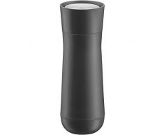 WMF Impulse Termo - Taza térmica, 350 ml, con cierre automático, apertura 360°, mantiene las bebidas calientes 8 horas o frÃas 12 horas, color Antracita mate