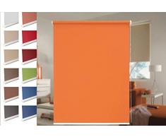 sunlines Estor Enrollable (Fabricado en Alemania), poliéster Aluminio plástico, Rojo, 62 x 180