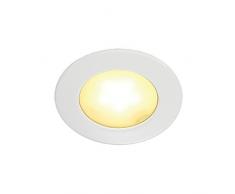 Slv dl 126 led - Downlight dl126 led circular 3w led blanco calida blanco