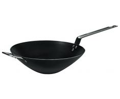 Paderno 11713-32 - Wok de hierro (32 cm)