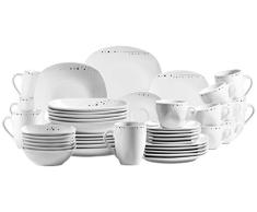 Domestic by Mäser, Serie Fadilla, Vajilla 42 Piezas, para 6 Personas