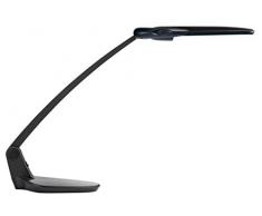 Lámpara de escritorio Unilux Eole LED Negro de lámpara de escritorio lámpara de oficina Lámpara de mesa lámpara Realm - Lámpara de oficina Lámpara de escritorio lámpara de mesa lámpara de lectura (Lectura antirreflejante