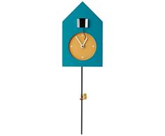 Propegetti Progetti Freebird Tarzán - Reloj de Pared con péndulo, Talla única, Color Azul