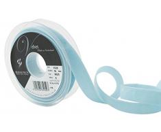 Berisfords - Cinta de Terciopelo, Terciopelo, Hortensia, 10.2 x 2.1 x 10.2 cm