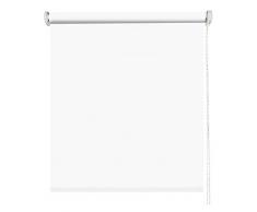 madecostore - Estor Enrollable Opaco, Color Gris Claro, 40 x 190 cm â Sin Perforaciones.