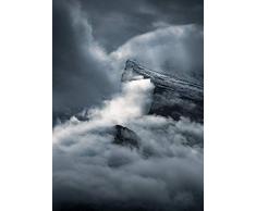 Komar Wandbild Von Arrowhead | Poster, Bild, Wohnzimmer, Schlafzimmer, Dekoration, Kunstdruck | ohne Rahmen | PSH101-50x70 fotomural, Grau, Weiß, Schwarz