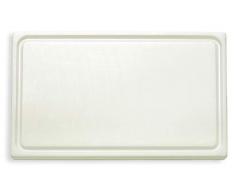 Dick de plástico Tabla de Cortar (Blanco/Pequeño)