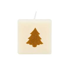 PD-Party Vela con letras - Ãrbol de Navidad (dorado)