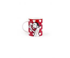 Excelsa Olivia Taza, Porcelana, Rojo