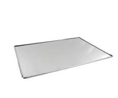 V r - Bandeja rectangular c/borde aluminio 48x34x0,5cm