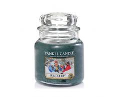 Yankee Candle Vela en un Vaso Doze, Juego de Up, Verde, Frasco Mediano