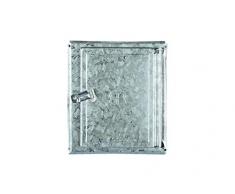 FIREFIX 2093 - Puerta para Chimenea (galvanizada, Medida Nominal: 140 x 200 mm, Medidas Exteriores: 230 x 290 mm, Acero)