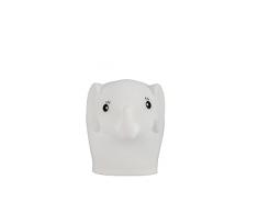 Pauleen Elefante 48234 Night Elephant Luz Nocturna para niÃ±os con baterÃ­a LED para habitaciÃ³n Infantil con Cambio de Color de Silicona sin BPA