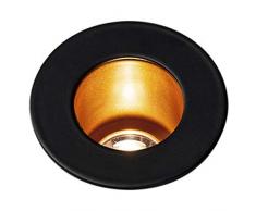 SLV luminaria empotrable de techo HORN MINI/Foco led, luz de inundaciÃ³n, proyector de techo, luminaria de techo, luminaria empotrable, iluminaciÃ³n de interior / 2900Â K 70Â lm dorado 12 grados