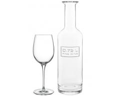 Luigi Bormioli 11166/01 - Juego de copas de vino, 1 litro, transparente
