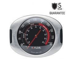 Taylor Pro Termómetro de horno con clip para colgar, Acero Inoxidable