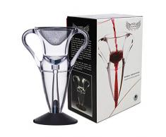 Sotech decantador aireador de Vino, Cristal, 21 x 15 x 9,5 cm