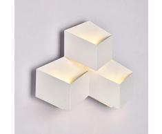 V-TAC Lámpara de Pared LED 9 W, Wall Light IP20, Color Blanco, 3000 K