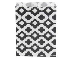Clayre & Eef 6PA0490Z - Bolsas de Regalo (25 Unidades, Aprox. 13 x 17 cm.