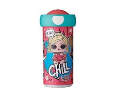 Mepal - Vaso Escolar Campus - Vaso de Bebida - Taza Escolar a Prueba de Fugas para NiÃ±os - Vaso de Bebida Reutilizable - Sin BPA y apto para Lavavajillas - 300 ml - Lol Surprise