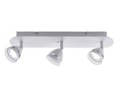 Trio Leuchten Smart Home - Lámpara de techo (metal), color blanco mate
