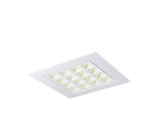 SLV luminaria empotrable de techo PAVANO 600x600 / Foco led, luz de inundaciÃ³n, proyector de techo, iluminaciÃ³n de interior / 4000Â K 3350lm blanco 100 grados