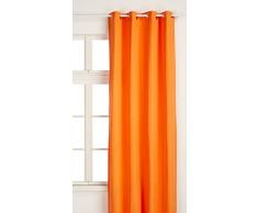 Today Cortina Aislamiento 140/240 Mandarina poliéster Naranja 140 x 240 cm