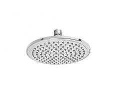 alcachofa de Ducha Merkur LED Redondo de plástico ABS 1 chorros à 20 cm