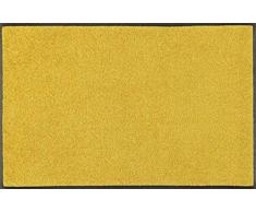 Wash&Dry Trend-Colour Honey Gold Felpudo, acrÃ­lico, Amarillo, 75 x 120 x 0.7 cm