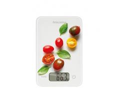 Tescoma Bilancia BALANZA DE COCINA DIGITAL 500 G ACCURA, Plástico, Bianco