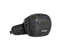Tatonka RiÃ±onera Hip Bottle Double 2 â RiÃ±onera con soporte para botellas para 2 botellas, compartimento grande con cremallera y bolsillo frontal (negro)