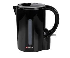 alpina 8711252185347 - Hervidor de agua inalámbrico (1,7 l, 2200 W, plástico, 1 L), color negro